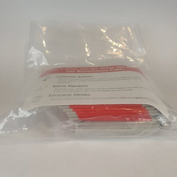 Factory Sealed Word Perfect for Windows Version 6.1 12 3.5" Floppy Disks - Picture 4 of 8